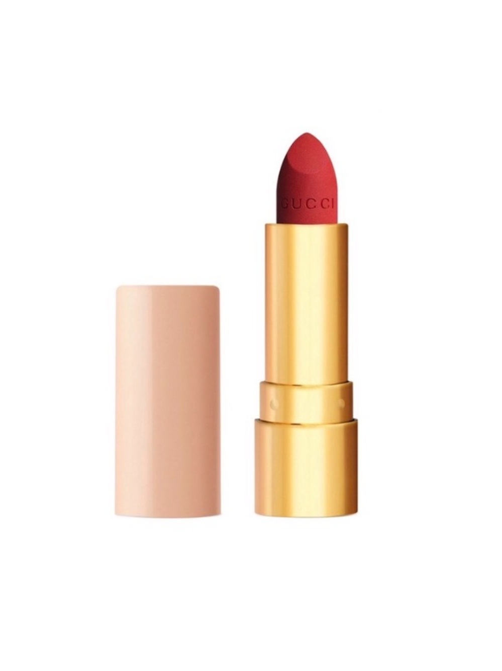 Gucci Mini Matte Lipstick, Goldie Red #025, 1G